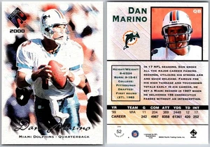 2000 Pacific Private Stock DAN MARINO Base Card Retail #52 Miami Dolphins HOF - Picture 1 of 1