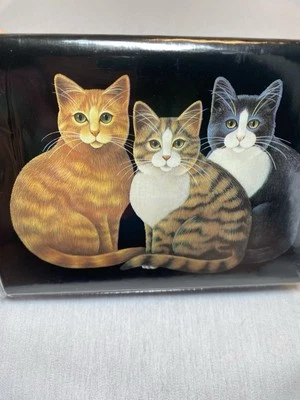 Álbum de fotos de gato vintage Stephen Lawrence adorable 1991 regalo para amantes de los gatos Foto 1 de 4