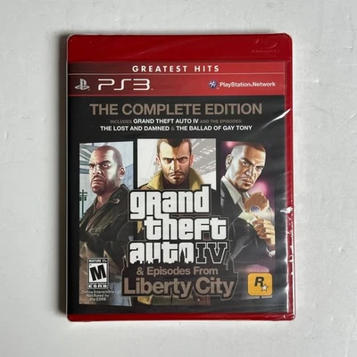 Grand Theft Auto IV 4 Complete Edition Sony PlayStation 3 2008 PS3: New & Sealed - Image 1 of 4