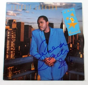 Álbum de disco único firmado por Freddie Jackson de 12" Jam Tonight con AUTO - Imagen 1 de 3