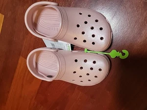 Crocs Classic Glitter Clay Pink Damen 6 Neu - Bild 1 von 4