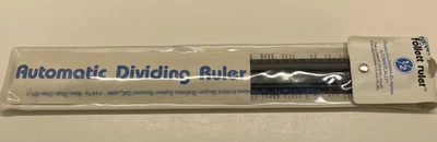 The Follett Ruler Automatically Divides Distance By 1/2  Architect, Craftsman - Image 1 of 4