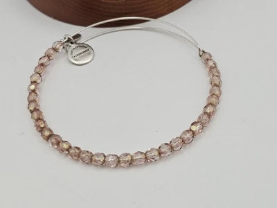 Brazalete Brazalete Alex & Ani Teacher Plata y Melocotón 🍑 Acrílico Cuentas ✨️ Foto 1 de 4