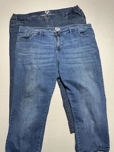 Liberty Blues Jeans Paket 2 Paar Blau Denim Big & Tall Größe 48x38 Relaxed Fit - Bild 1 von 6