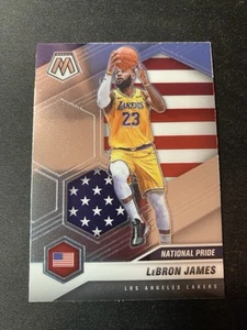 ✨ LeBron James 2020-21 Mosaic NATIONAL PRIDE #247 NBA card Los Angeles Lakers - Picture 1 of 2