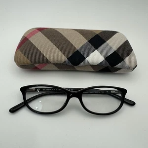 Gafas Burberry B 2097 3001 50-15 135 marco negro estuche nuevo - Imagen 1 de 8