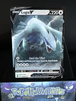 Pokemon Card Lugia V 138/195 Sword & Shield Silver Tempest NM - Image 1 of 2