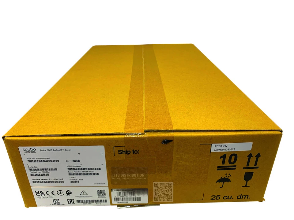 R8N88A I New Sealed HPE Aruba 6000 24G 4SFP Switch (Replacement for J9776A) - Image 1 of 4