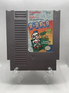 Dig Dug 2: Trouble in Paradise (Nintendo NES) - Picture 1 of 4