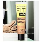 Maybelline Fit Me Tinted Moisturizer For All Skin Types 1 fl oz #322