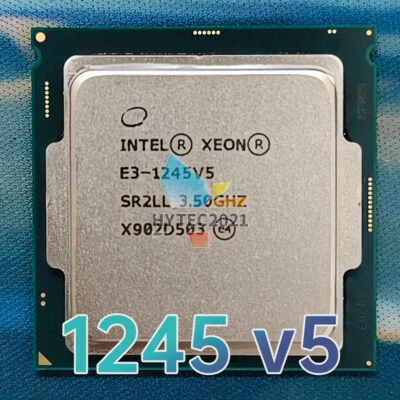 Procesador CPU Intel Xeon E3-1245 v5 SR2LL SR2CU 3,5 GHz 4 núcleos 80 W LGA1151 Foto 1 de 3