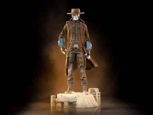 figura de acción sw libro de boba cad bane 1/10 en estudios de hierro resina - Imagen 1 de 4