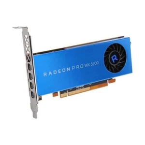 AMD RADEON PRO WX 3200 4GB GDDR5 SCHEDA VIDEO GRAFICA PCIE WORKSTATION CAD PC - Photo 1/5
