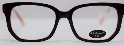 A.J. Gafas de lectura Morgan para mujer Achtung Wayfare borgoña 1,00 con bolsa RG19 Foto 1 de 4