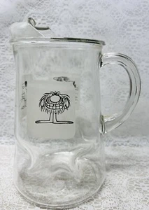B.C. Jarra de vidrio de cómics Grog Caveman Johnny Hart años 70 64 oz. "9,5"" de alto" - Imagen 1 de 6