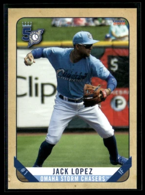 Jack Lopez 2018 Omaha Storm Chasers Team Set - Image 1 of 2