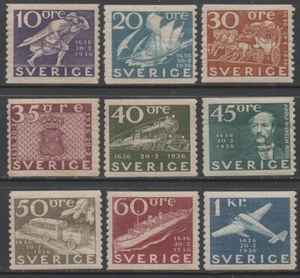 SUEDE - SVERIGE / 1936 ENTRE LES # 236 ET 246  * / COTE +140.00 EUROS - Picture 1 of 2
