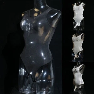 Male Mens Bodysuit Adults Bodysuit Bodystocking Glossy Leotard Lingerie - Picture 1 of 19