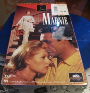 MARNIE (VHS) ALFRED HITCHCOCK TIPPIE HEDREN SEAN CONNERY SUSPENSE NEW SEALED - Picture 1 of 2