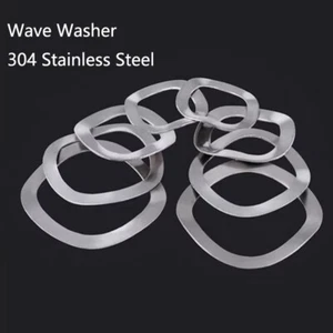 M3~M41 A2 304 Stainless Steel Shafts 3/5 Wave Crest Type Spring Washer Gasket - Picture 1 of 6