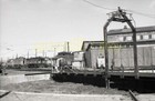 1972 MILW Milwaukee Road Train Turntable @ Montana - Vtg Railroad Negative