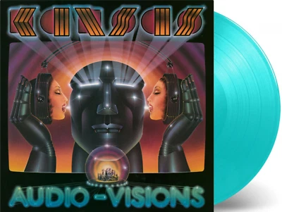 Kansas - Audio-Visions Coloured Turquise Vinyl LP 180GR  1000 Worldwide NEU - Bild 1 von 2