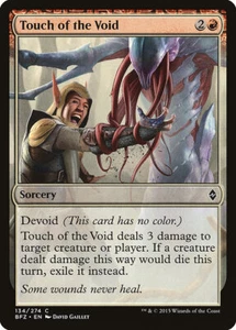 1x Touch of the Void NM Eng MTG - Battle for Zendikar - Picture 1 of 1