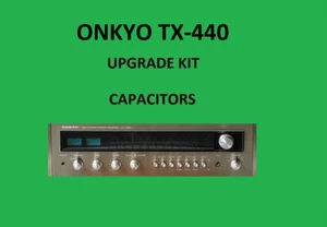 Stereo Receiver ONKYO TX-440 Repair KIT - all capacitors - Picture 1 of 16