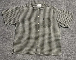 Columbia Erwachsene Herren Hemd mit Knöpfen Kurzarm XL kariert kariert Outdoor Freizeit - Bild 1 von 8