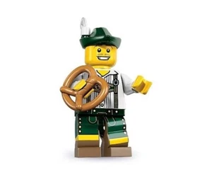 LEGO Lederhosen guy pretzel minifigure Collectible series 8 CMF - Used - Picture 1 of 5