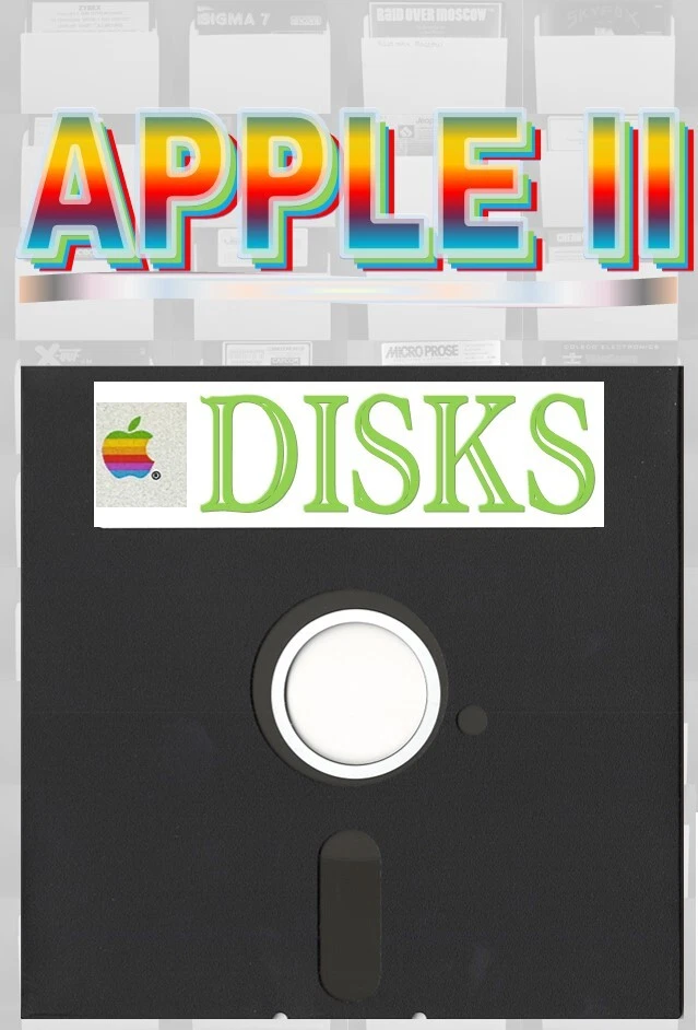 APPLE II -- DISKETTEN -- # AUSWAHL # 🔔 UPDATE: 20. 6. 2025 - Bild 1 von 1