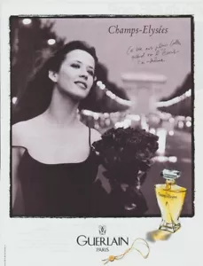 Publicité papier glacé - advertising paper - Champs-Elysées de Guerlain - Picture 1 of 1