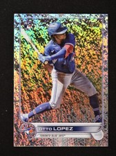 2022 Series 2 Base Foilboard #422 Otto Lopez /390 - Toronto Blue Jays RC