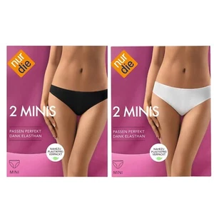 NUR DIE Slip Mini 2er Pack Neu 2Minis - Bild 1 von 1