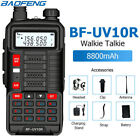 Handheld UV-10R Walkie Talkie Dual Band UHF VHF Two Way FM Ham Radio High Power