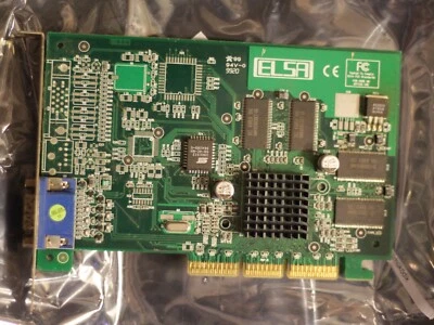 ELSA WINNER II A32 S3 SAVAGE 4 PRO-M 32MB SDRAM AGP VGA video card RETRO - Image 1 of 4