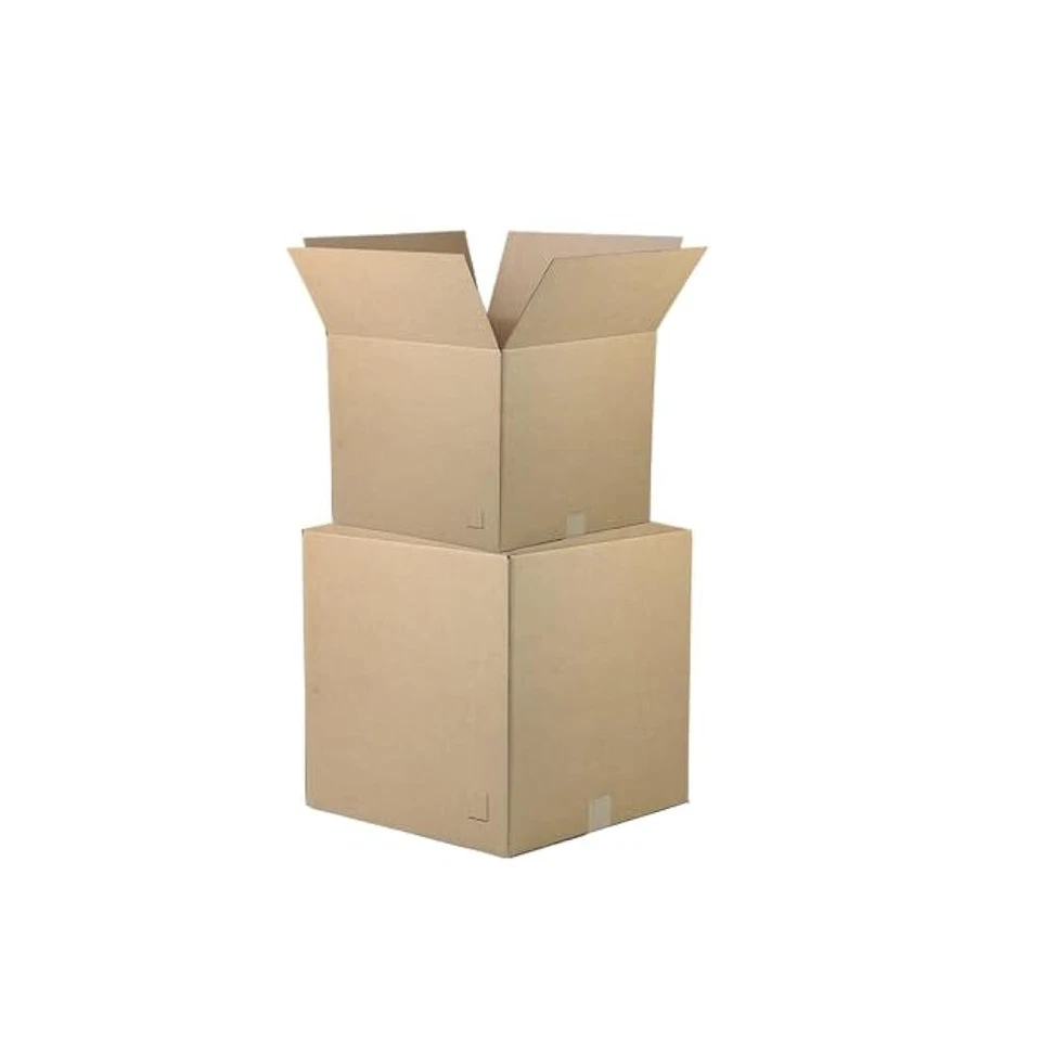 The Boxery 10x8x6'' Corrugated Shipping Boxes - 100 Pcs