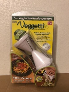 Veggetti Spiral Vegetable Cutter Kitchenware, Turn Veggies into Spaghetti, New - Bild 1 von 4