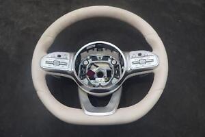 Driver Steering Wheel Porcelain 00046096021B55 OEM Mercedes S560 A217 C217 18-21