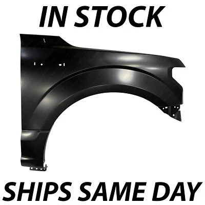 NEW Primered Aluminum Front RH Passenger Side Fender for 2015-2020 Ford F-150 - Image 1 of 4