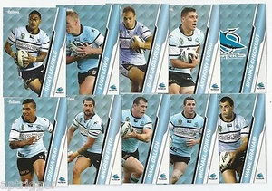 2015 NRL Traders SHARKS Team Set - Picture 1 of 1