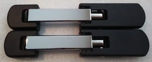 Kodiak - Topkick Billet Aluminum Black Hood Latch with Chrome Spring Set - Picture 1 of 1