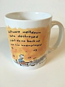 Taza de café nerd para computadora SOFTWEAR DERRETDOWN De colección - Imagen 1 de 5