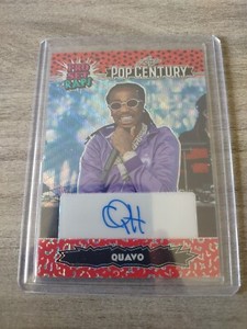 2023 Leaf Pop Century Quavo RED WAVE AUTO 3/3 PRO SET RAPS RAPPER
