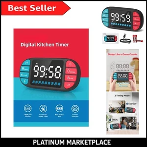 Versatile Digital Timer with 3.6 Inch Display - Ideal for Cooking and Classroom - Picture 1 of 10