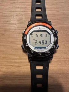 SEIKO YACHT TIMER Yacht Timer Silver Wave Digital Quartz Watch - Picture 1 of 7