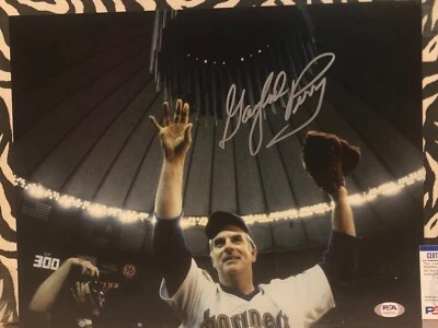 Gaylord Perry Signed Autograph 11x14 Photo Picture Seattle Mariners Giants PSA - Image 1 of 3