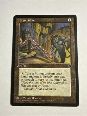 Didgeridoo Homelands Magic mtg Light Play, English x1 - Image 1 of 2