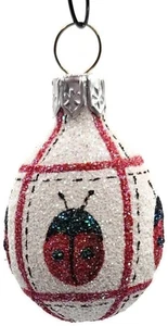 Patricia Breen Miniature Egg Ladybug Ladybug Easter Christmas Tree Ornament - Picture 1 of 11