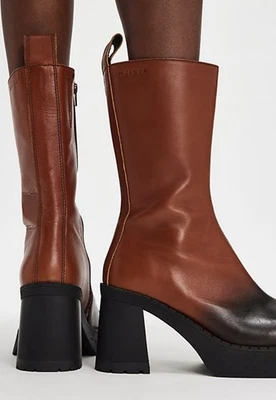 Mista Sibyls 棕色靴子女式 9.5 码  — 第 1/4 张图片